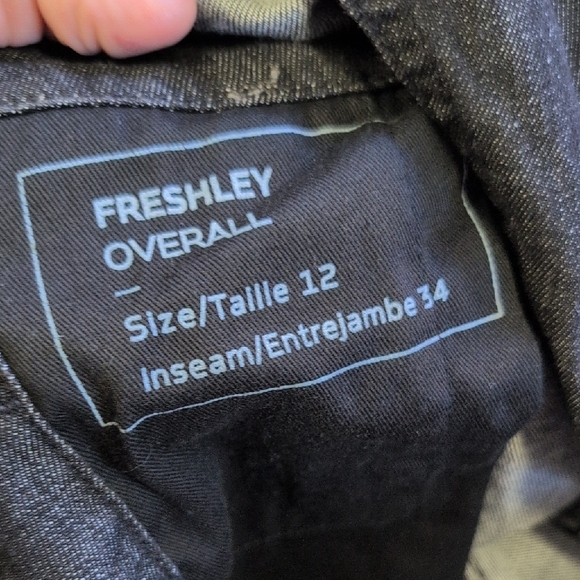 Dovetail Workwear Overalls in Gray and Black - Picture 4 of 4